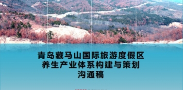 【山东】山东青岛藏马山项目总体策划初次汇报顺利结束